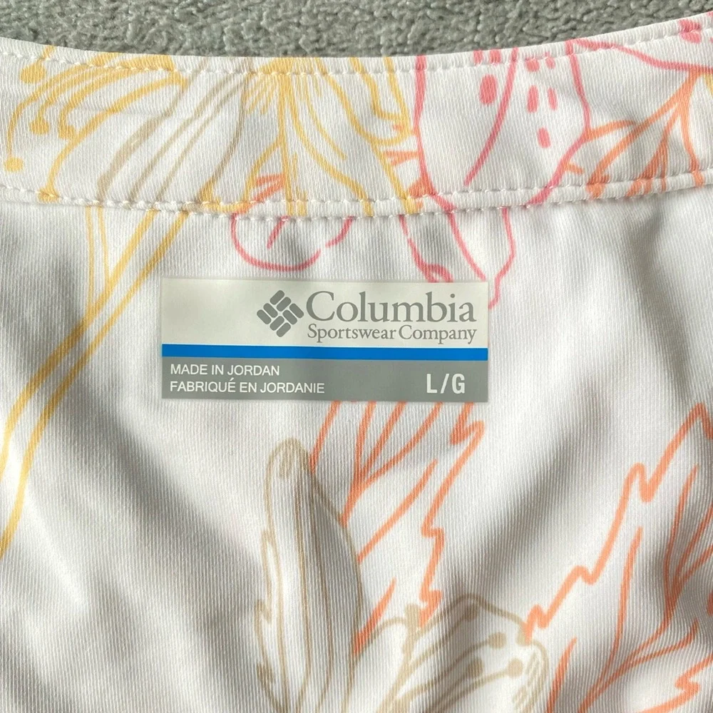 Columbia Women’s PFG Freezer III Dress Tiger Lily print New with Tags sz Large - Picture 7 of 14